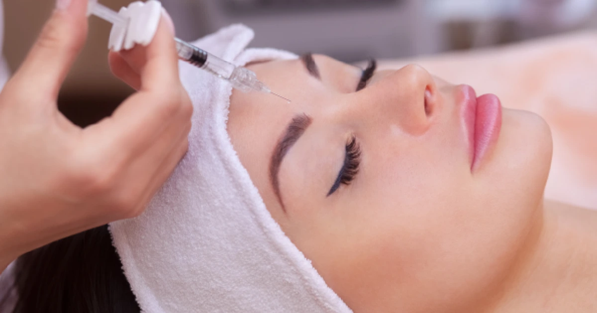 Woman Receiving Scultpra Treatment In Bend, OR